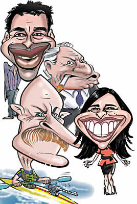 cartoon montage